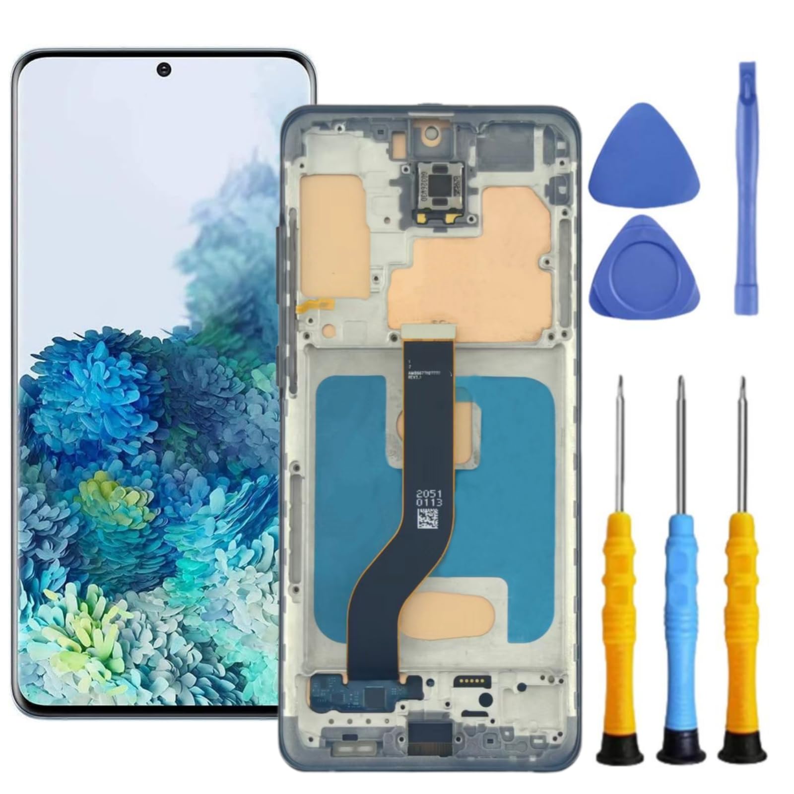Photo 1 of ZTOOYO for Samsung Galaxy S20 Plus 5G Screen Replacement for Samsung S20+ Plus Screen Replacement WIth Frame For Samsung S20 Plus LCD Display Digitizer SM-G985u G985w G986u G986w Touch Screen Assembly