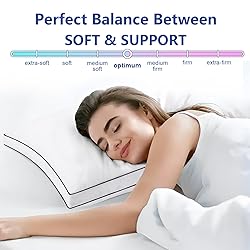 Premium Pillows King Size Set of 2, Fluffy and