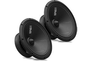 AudioControl EPICPRO8X Epic PRO Series 8" Midrange Car Audio Speakers, 250 Watt RMS/350 Watt Max, 4 Ohm, High SPL, Street Lou