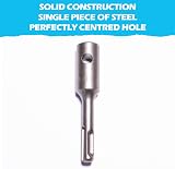BLUMKRAFT SDS PLUS Auger Adapter for Post Holes & Fencing Drills 20mm Mount view 6