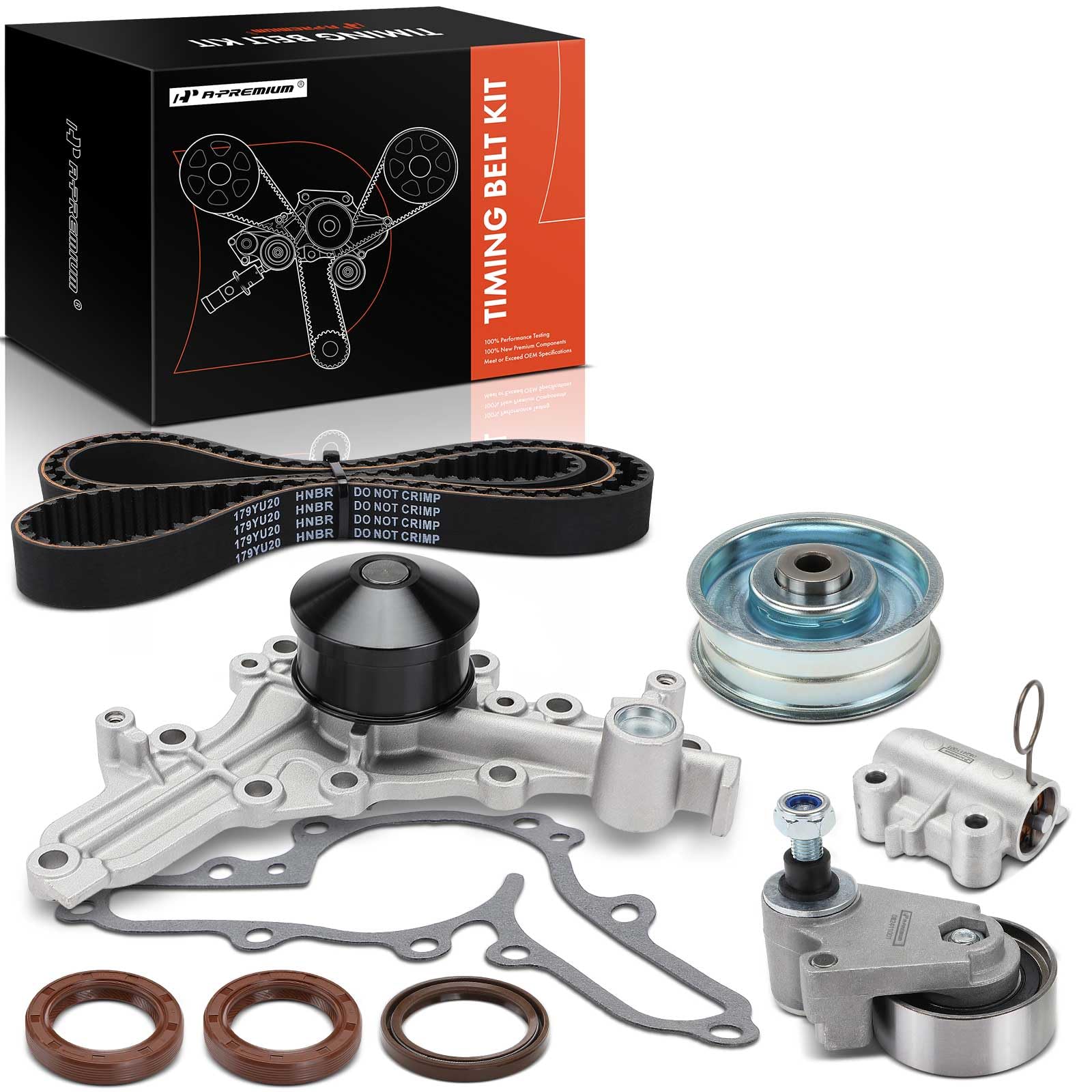 Photo 1 of A-Premium Engine Timing Belt Kit with Water Pump Compatible with Mitsubishi Cars - Outlander 2007-2020 - 3.0L