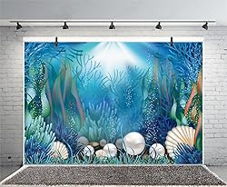AOFOTO 10x7ft Fairytale Undersea Pearl Shell