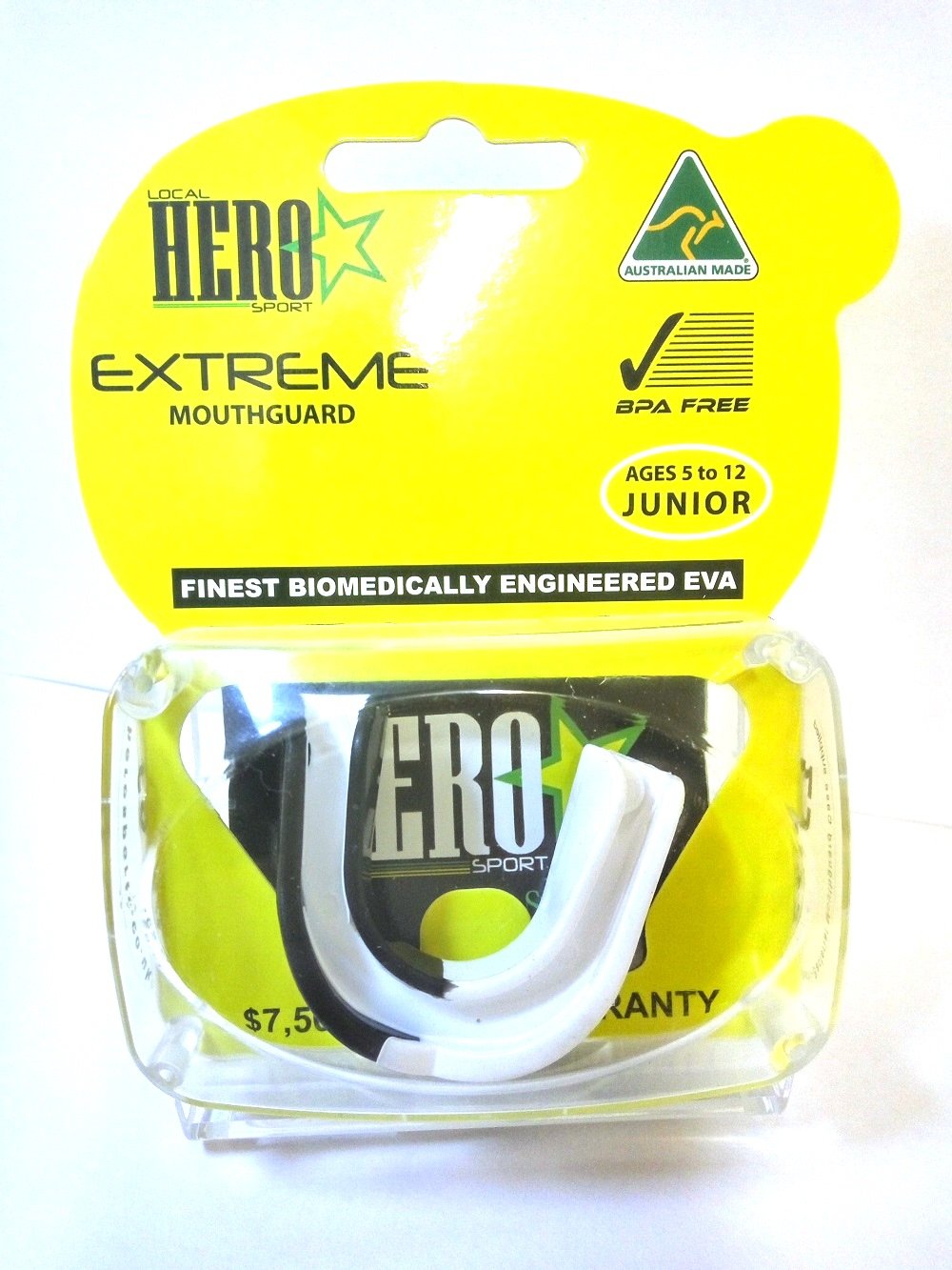 EXTREME MOUTHGUARDS (BLACK, JUNIOR)