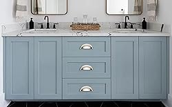 khtumeware 10 Pack 3" Drawer Pulls Polished Nickel