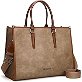 Montana West Laptop Tote Bag for Women 15.6 Inch Computer Bags Business Office Work Briefcase With Adjustable Shoulder Strap