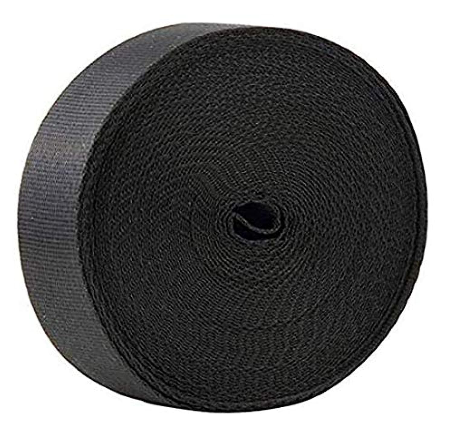 Photo 1 of 10 Yards 1 Inch Wide Black Nylon Heavy Duty Webbing Strap