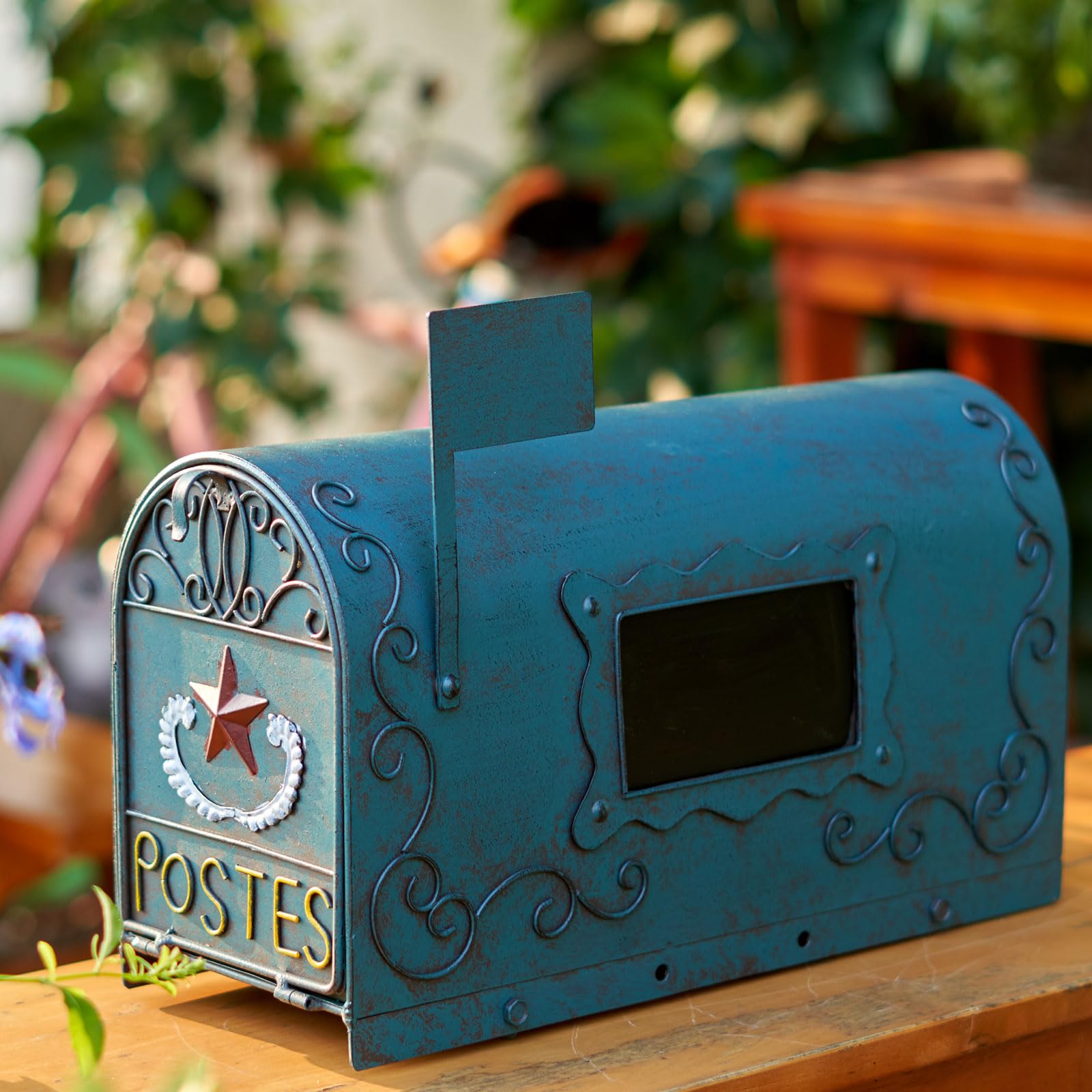 Mail Post Mua MEIYIHUI Heavy Duty Galvanized Steel Mailbox Post, Mailboxes for ...