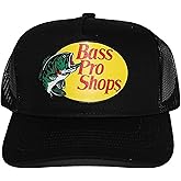 Authentic Bass Original Fishing Hunting Pro Mesh Back Trucker Hat - Men & Women Outdoor Activity & Travel Ultimate Accessory
