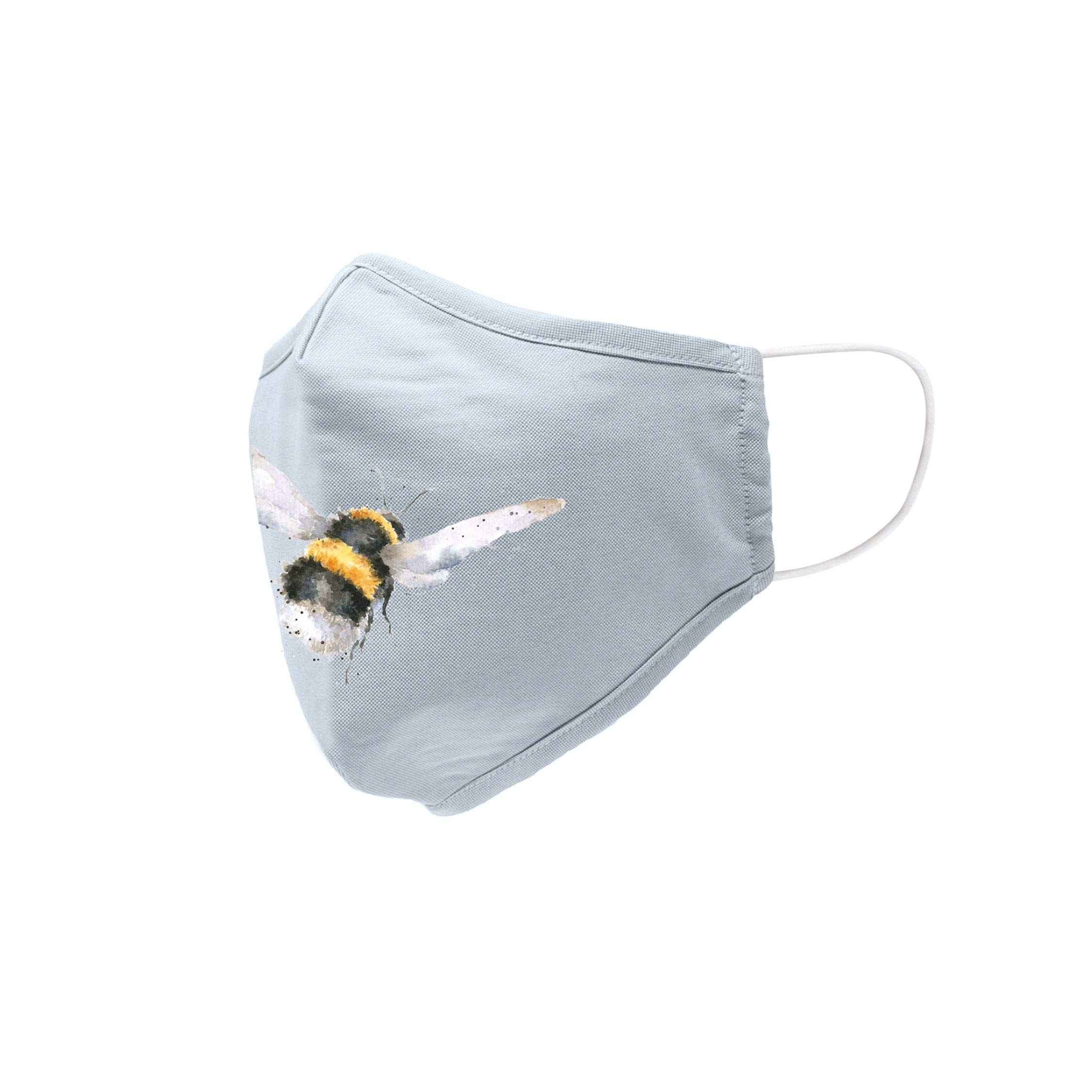 Wrendale Designs - 'Flight Of The Bumblebee' Face Covering