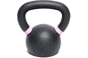 Kettlebell Kings Powder Coated Kettlebell Weights - 9-97 lb Strength Training Kettlebells for Men and Women - Hand Weights Workout Gym Equipment - Weights Set for Home Gym- New