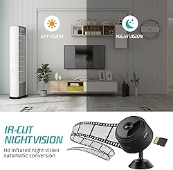 KFK Hidden Spy Camera,1080P Wireless Mini WiFi