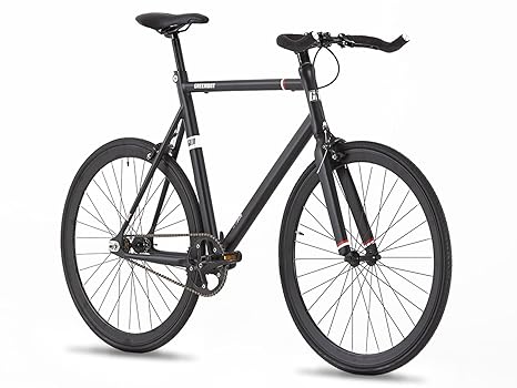 56 cm Hi-Spec Aviation Grade Aluminium Fixed Gear Bike – Single Speed – Flip Flop Wheel – Leichtgewicht – 9 kg