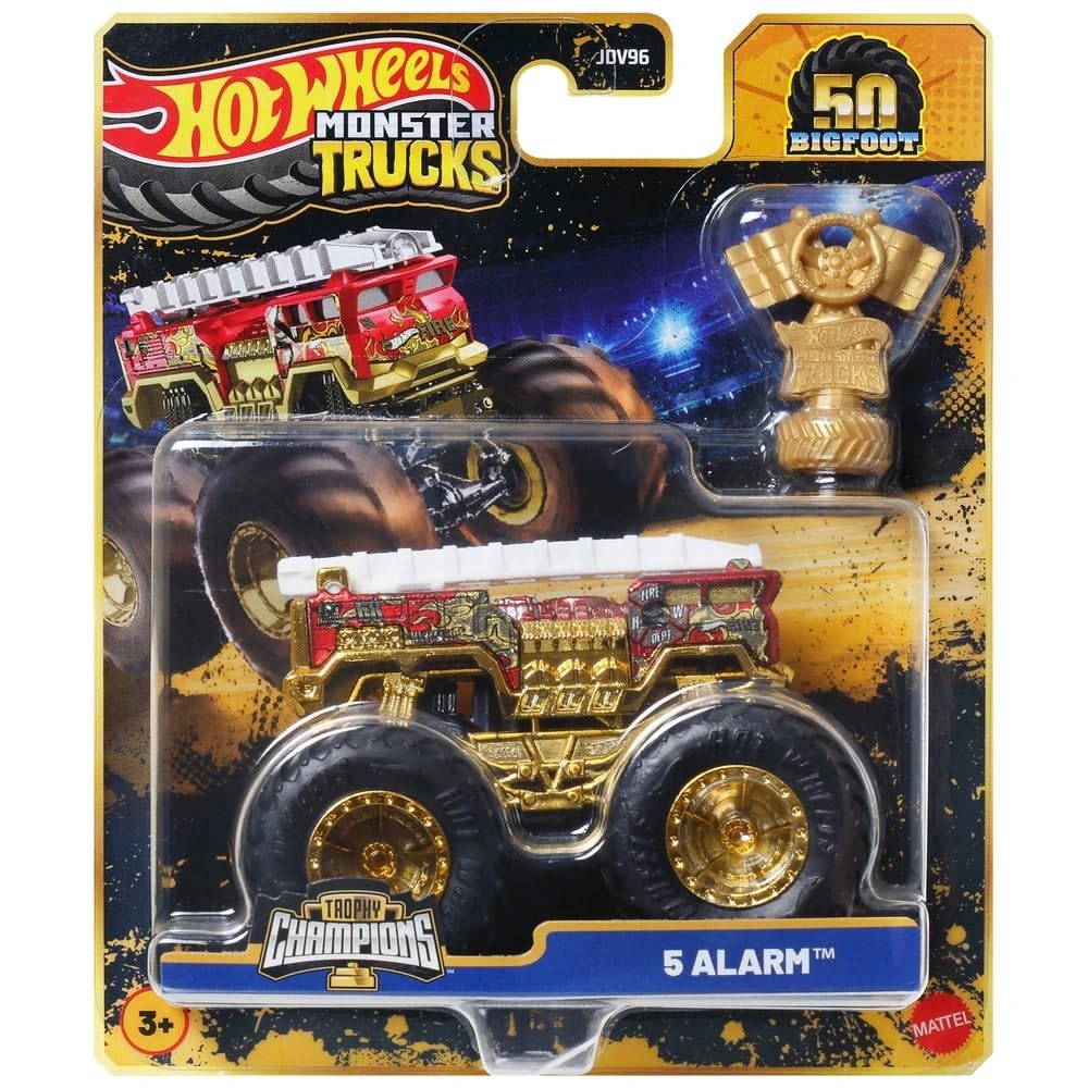 Hot Wheels Monster Trucks Trophy Champions - 5 Alarm