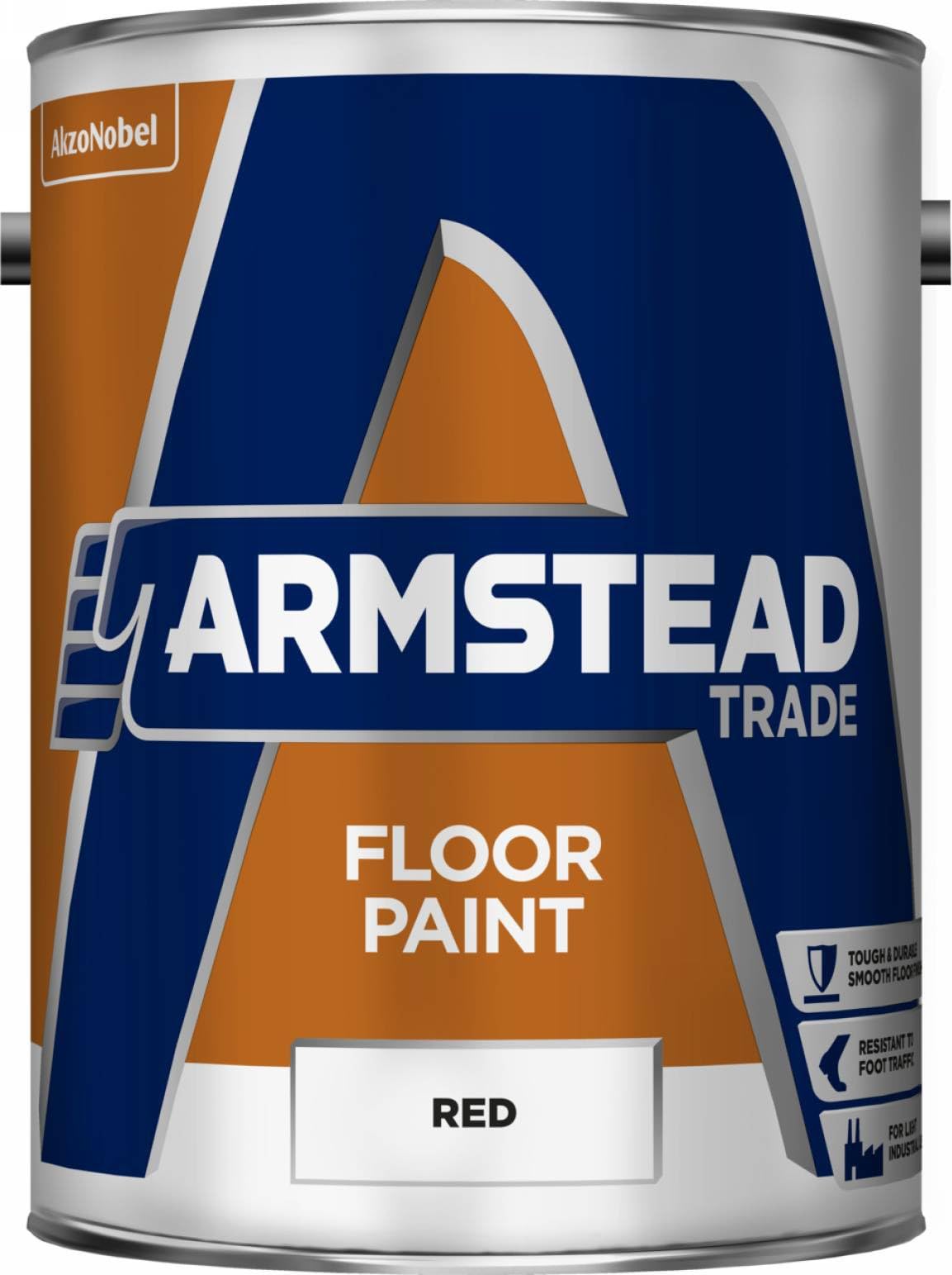 Armstead5218612 5L Trade Floor Paint - Red