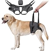 HEYWEAN Dog Sling for Large Dogs Hind Leg Support Harness Ideal for Elderly Injured Arthritic Dogs Provides Rehabilitation Aid for Weak Back Legs Comfortable and Durable Design