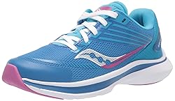 Saucony Kinvara 12 Running Shoe, Blue/Pink, 11 US