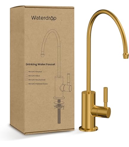 Express Water Modern Water Filter Faucet – Brushed Gold Faucet – 100 - View #14
