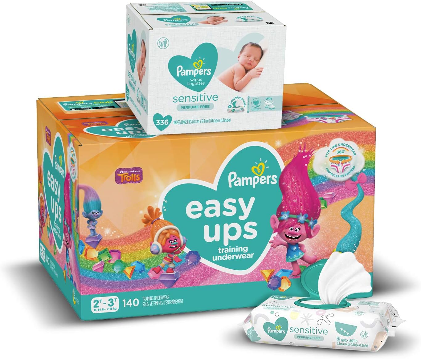 pampers sensitive pants