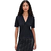 Vince Women's Elbow Sleeve Polo