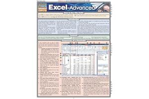 Excel Advanced QuickStudy Laminated Reference Guide (QuickStudy Computer)