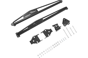 BALOCEO Traction Bar Compatible with 2005-2024 Toyota Tacoma 6-Lug 2WD 4WD Traction Bar & Mounting Bracket Kit Steel Powder Coated Black
