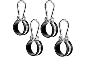 KLMNDUO 94-0103 Hanger Bracket Mounting Assembly, Airpower Line Clamp Stainless Steel for semi-Truck Tractor Trailers Designed to securely wrap and Support 3-in-1 air Hose Lines，4 Pack