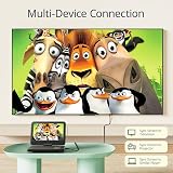 YOTON 12.5in Portable DVD Player with 10.5in Swivel Screen Black view 4