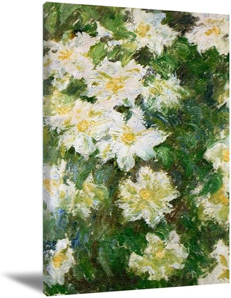 Amazon Co Jp アート ポスター 絵画 ホワイトクレマチスモネの傑作人生の良さ アート 絵 フレームレス 快適でのんびり キット 塗料 壁 概要 ホーム キッチン Amazon Co Jp アート ポスター 絵画 ホワイトクレマチスモネの傑作人生の良さ アート 絵 フレームレス 快適でのんびり キット 塗料 壁 概要 ホーム キッチン