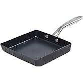 TECHEF - Onyx Collection, Nonstick Tamagoyaki Japanese Omelette Pan/Egg Pan (PFOA Free), Made in Korea