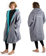 Osprey Changing Robe Kids Adults Waterproof Hooded Unisex Grey S