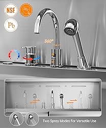 POLIMO Dog Washing Station, LED Professional