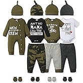 NZRVAWS Preemie Newborn Baby Boy Clothes Infant Clothing Romper Pant Outfits Set Layette Essentials 19 Pieces 0 3 6 12 Months