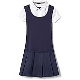 French Toast Girls Pleat 2-fer Dress