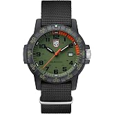 Luminox Leatherback SEA Turtle Giant XS.0337 Men's Military Watch 44mm | Military Watch for Men, 44mm CARBONOX Case, 100m Water Resistant, Hardened Mineral Glass, Date Display, Always Visible