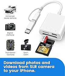 SD Card Reader for iPhone iPad, Oyuiasle Digital