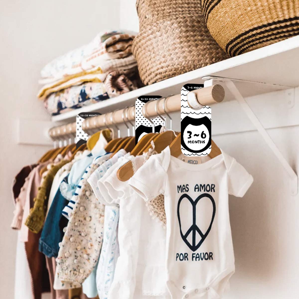 Magicfour Baby Closet Dividers 6 Pack B Buy Online In Botswana At Desertcart