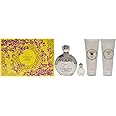 Versace Eros Women's 4 Pc Gift Set: 3.4oz EDP Spray, Body Lotion, Bath and Shower Gel, 5ml EDP Rollerball Mini