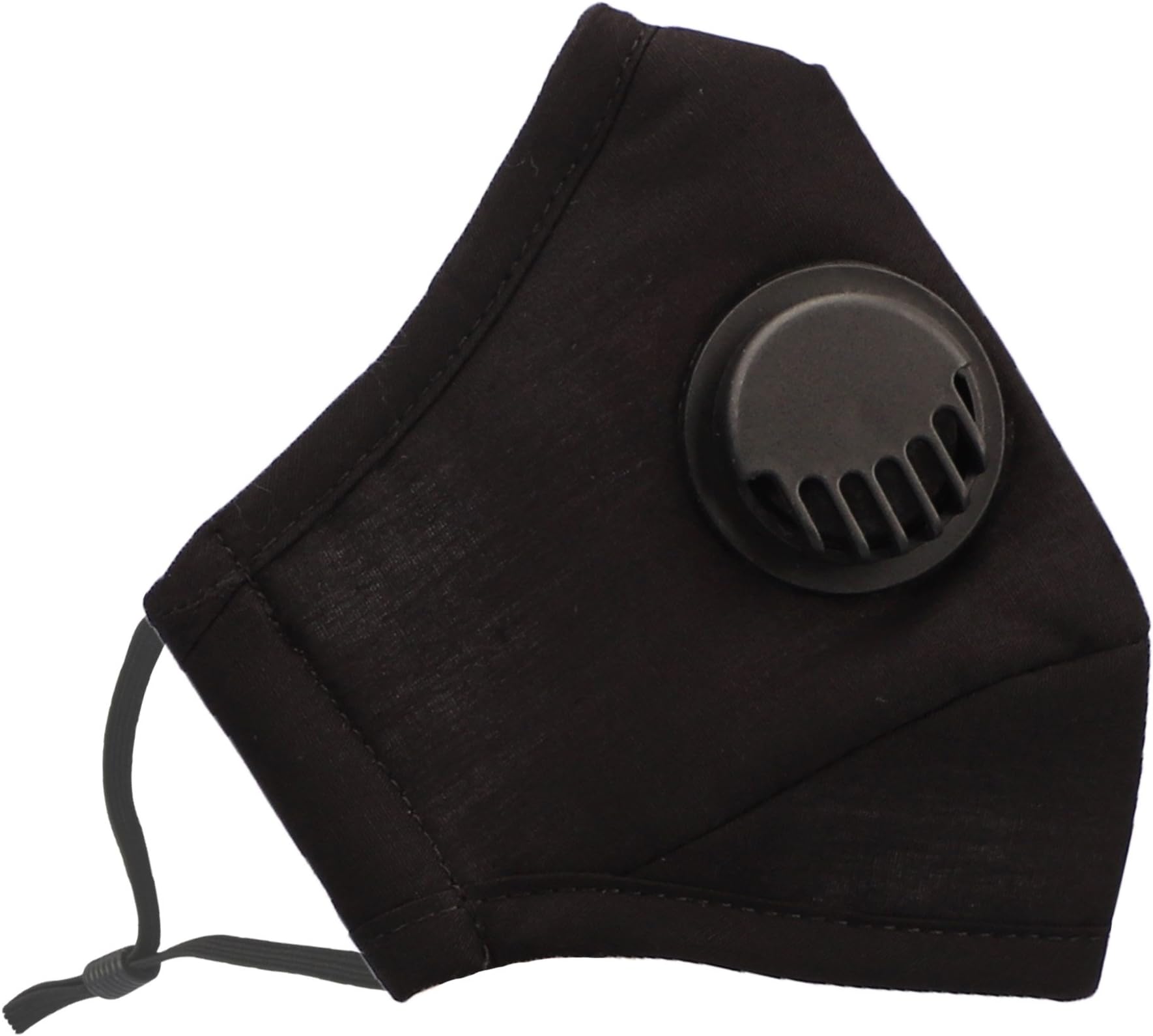 PM2.5 Anti-dust N95 Activated Carbon Filter Mask for Allergy Asthma Sufferer (Kids-Black)
