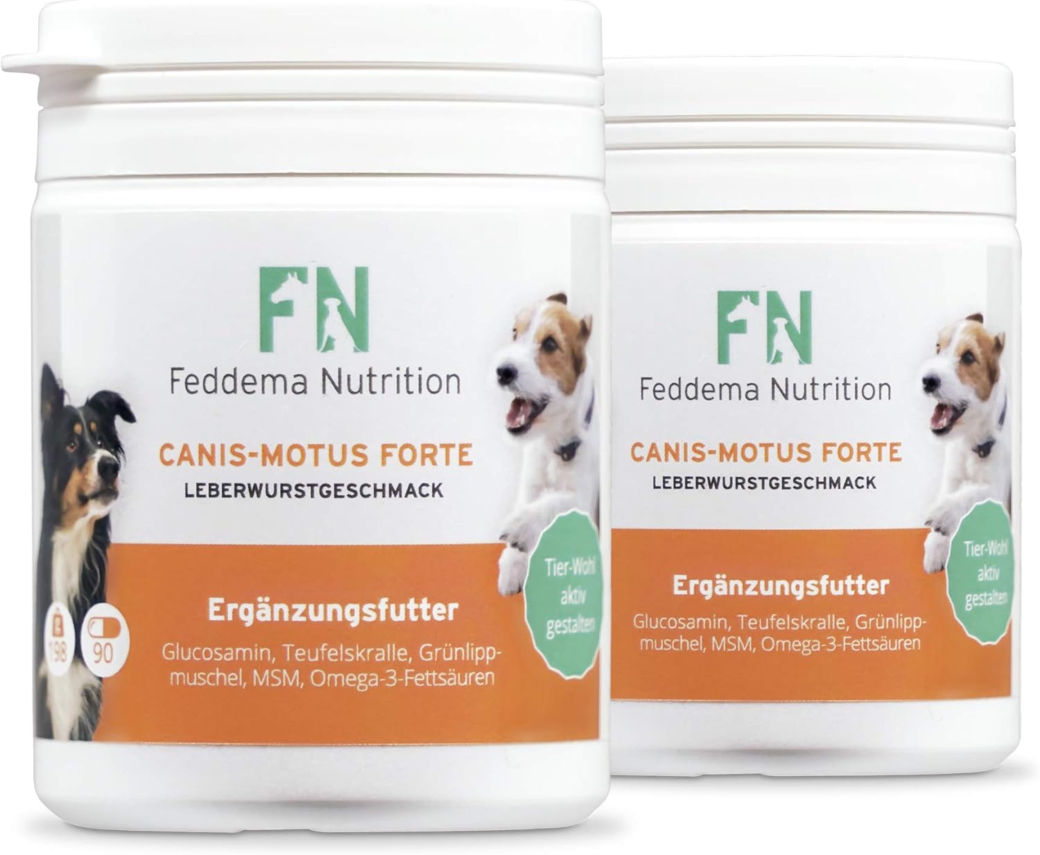 Feddema CanisMotus Forte Leberwurst Gelenk Ergänzungsfutter für Hunde