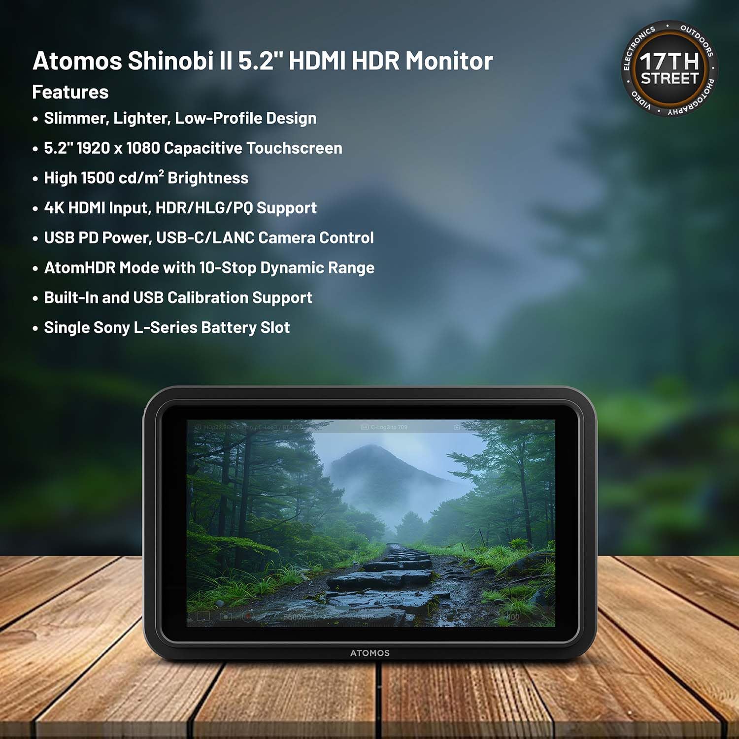 Atomos Shinobi II 5.2