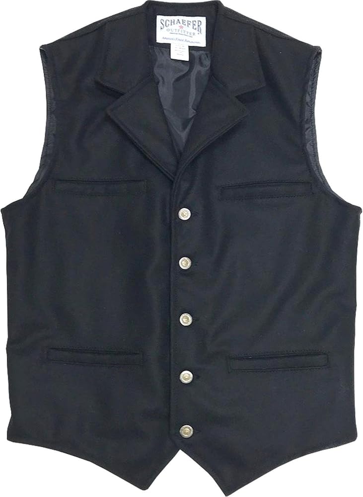 Vests 704BkXlt Schaefer Outfitters Mens 704 Mccoy Wool Vest XLT