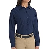 Red Kap Women's Long Sleeve Industrial Work Shirt