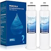 PERCOLA HX2017FR-A/HX2017F-A/HRF266N6CSE1 Water Filter, 2-Pack | Compatible With Hisense HRF266N6CSE, HRF209N6CSE, HRF254N6TSE, HRF254N6DSE, HRF210N6CBE, Mora MRF211N6CSE, MRF266N6CSE