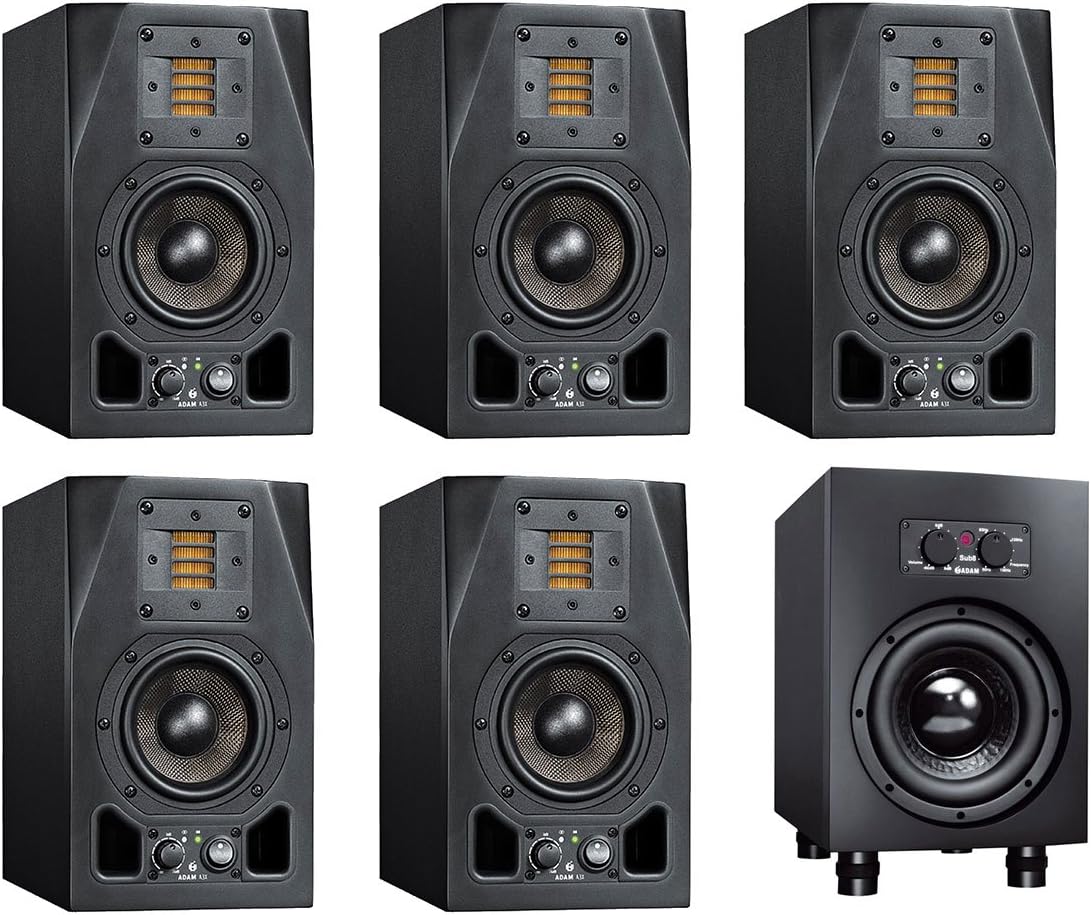5.1 studio monitor system