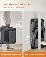 Feandrea Foldable Pet Carrier Bag Large Dog Travel Crate Grey PDC70GY view 3