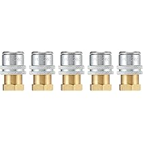 Cha Haltec H-5265 Standard Bore Lock On Air Chuck (5 Pack), Tire