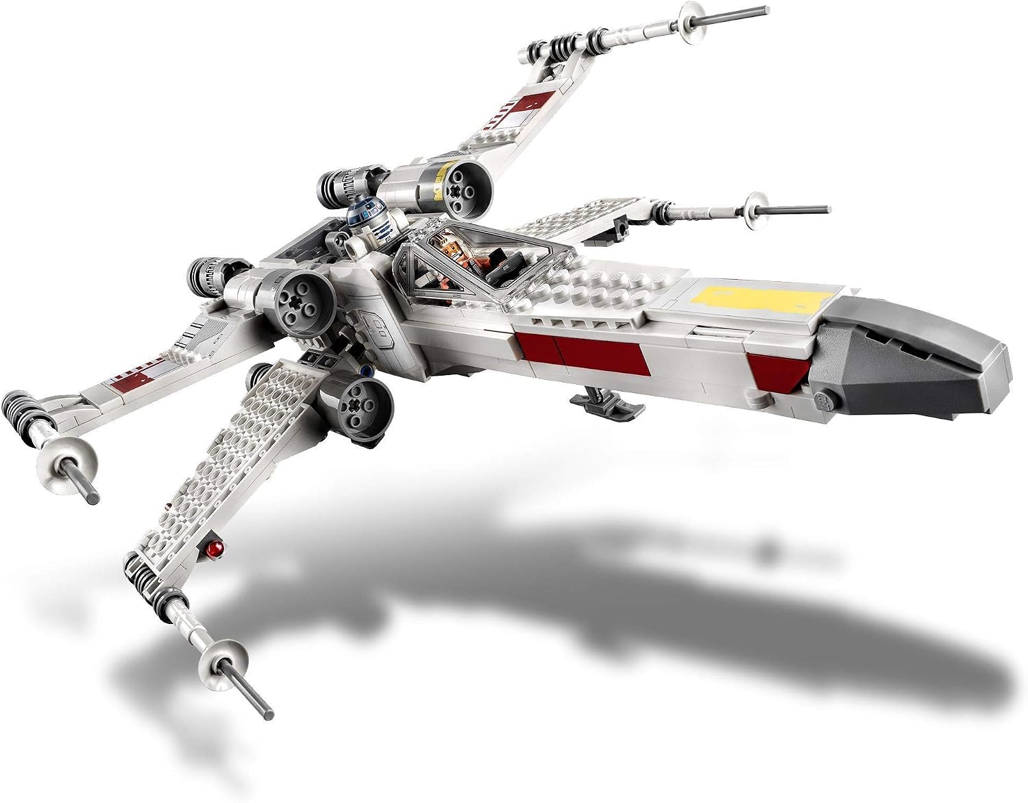 LEGO 75301 Star Wars Luke Skywalker X-Wing Fighter Toy with Princess Leia and R2-D2 Droid Figure, Multicolor, standard size - Image 4