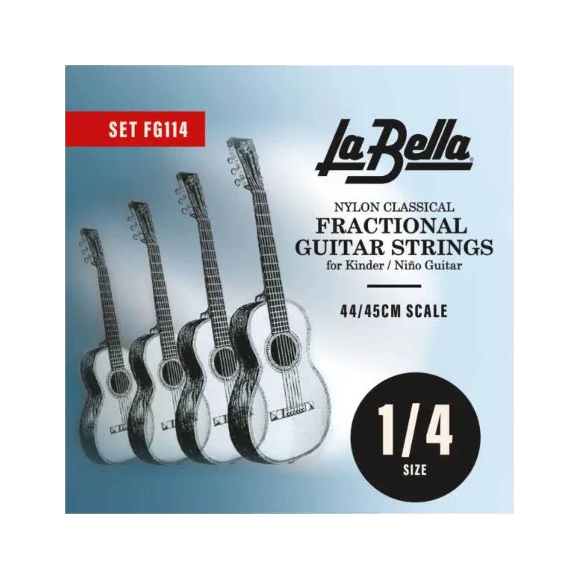 La Bella FG 114 1/4 Guitar