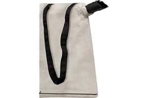 Bularie 127-7040 Leaf Blower Vacuum Bag Compatible with Toro 51574 51592 51593 51602 51609 51581 51558 - Metal Bottom Zip Debris Collection Vac Bag Replaces 137-2336 108-8994 - 1 Pack