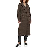 Levi's Womens Maxi Length Double Breasted Wool Blend Coat